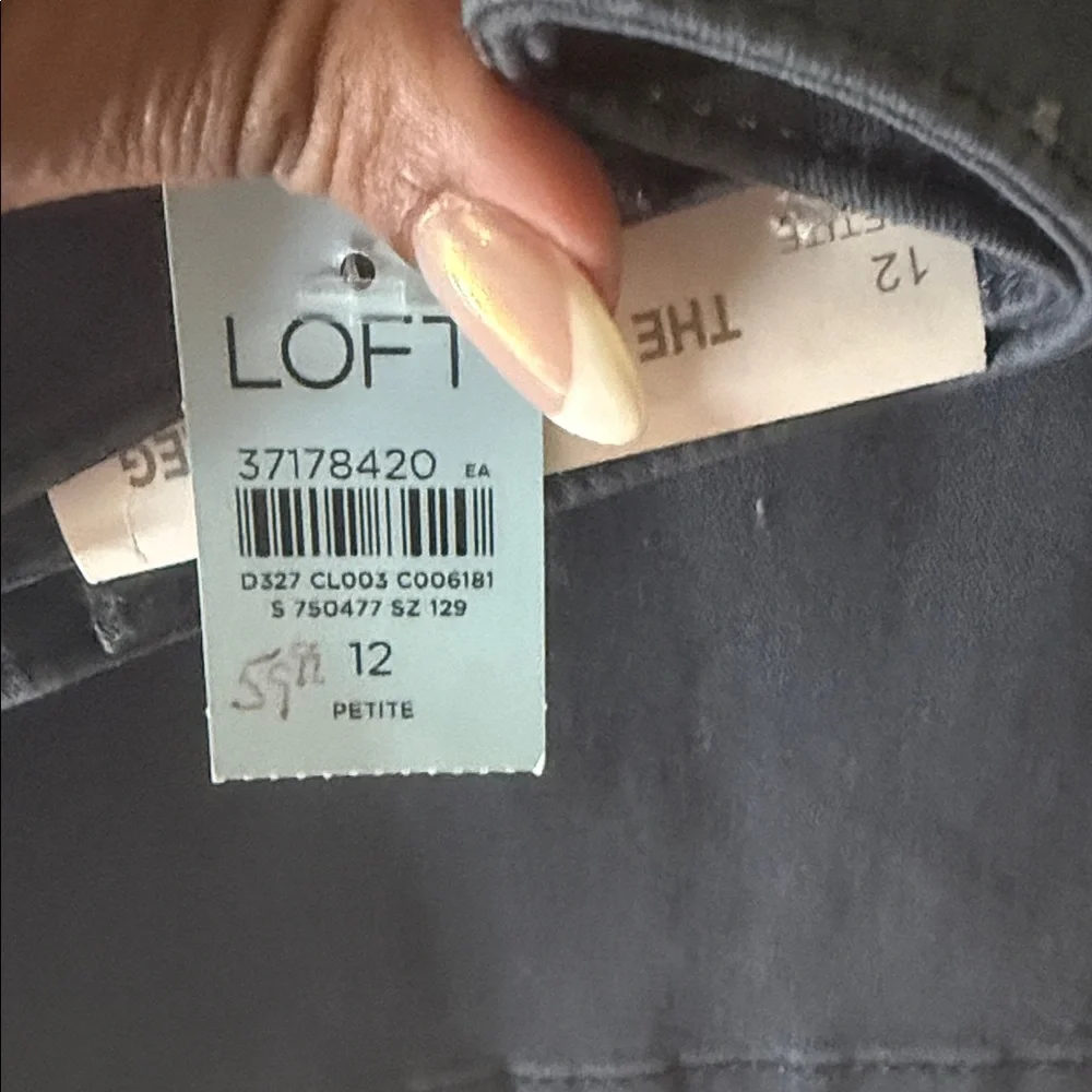 LOFT Charcoal Trousers - Picture 4 of 4